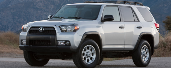 Toyota brought a pair of these new 4Runners - a prototype and early production model - to a meeting of the New England Press Association (NEMPA) at The Boston Globe on Nov. 10.