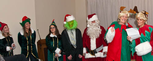 This year's annual New England Motor Press Association Holiday Party was a hit! Santa and his elves once again arrived in style.