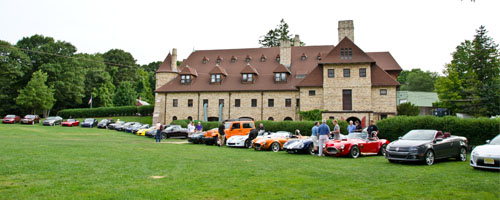 NEMPA's 15th Ragtop Ramble & Crustacean Crawl set all-time records for participation, with 44 cars divided among 70 people for the drive to Maine on Friday, July 20.
