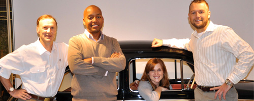 NEMPA isn’t often visited by carmakers unless they have a formal presentation to make, but when five representatives of VW’s national communications team stopped by one evening after Thanksgiving, it really was simply to meet, greet and socialize.