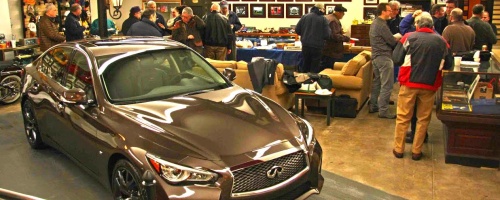 Infiniti Q50 breaks new ground at NEMPA