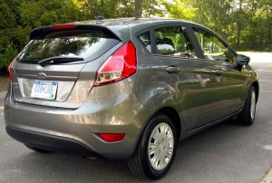 The 2014 Ford Fiesta SFE in five-door hatchback configuration.