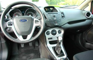 As its interior makes clear, the “baby EcoBoost’ Fiesta is no econobox stripper.
