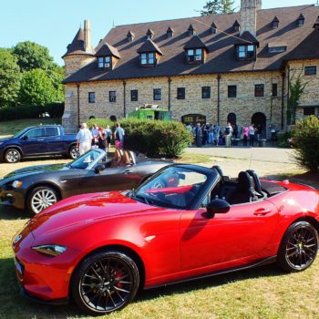 2016 NEMPA Ragtop Ramble kicking off at the  Larz Anderson Auto Museum in Brookline, MA on July 21, 2016.