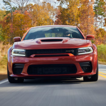 2022 Dodge Charger SRT Hellcat Redeye: The most powerful and fastest mass-produced sedan in the world with 797-horsepower, shown here in Sinamon Stick